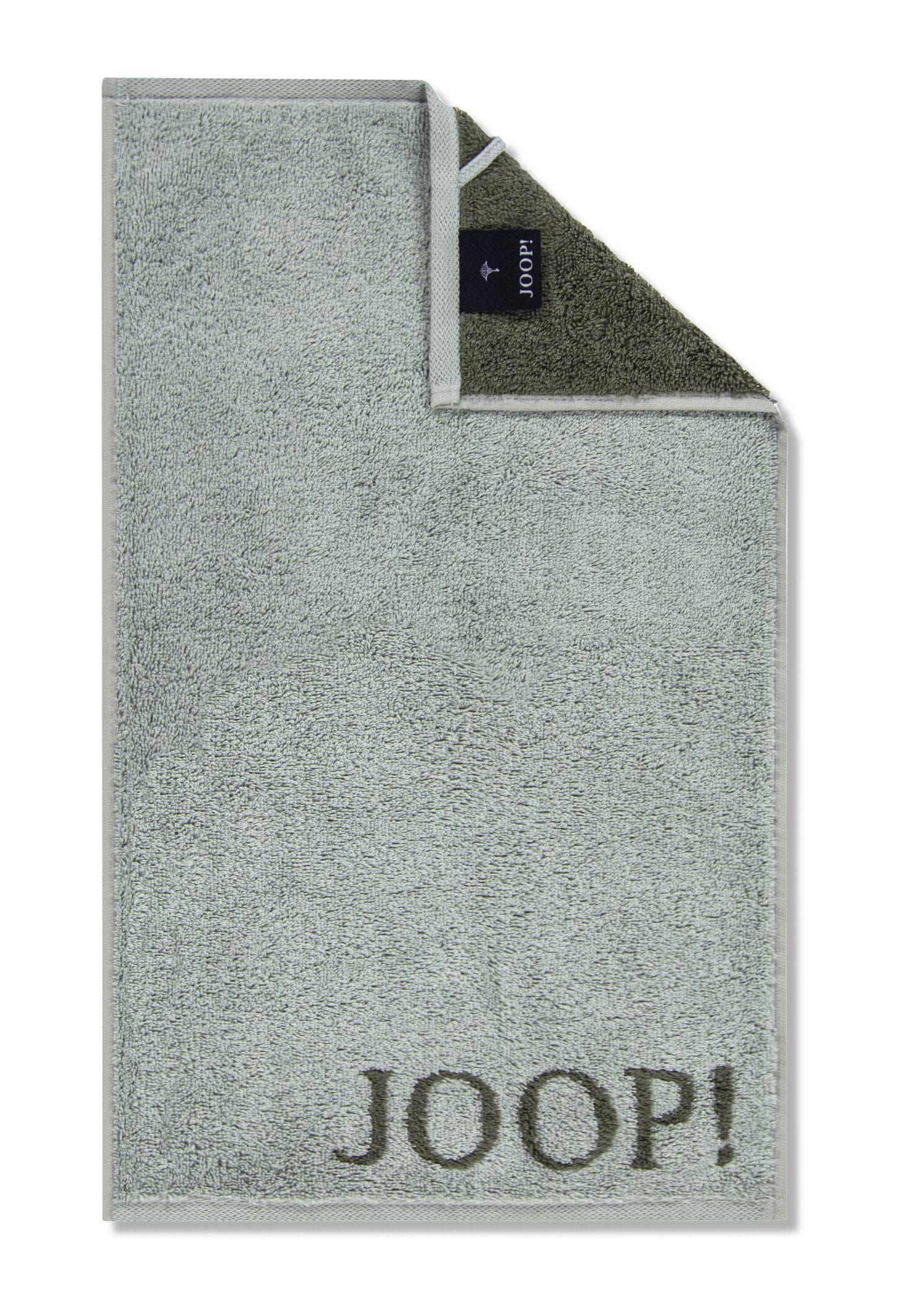 JOOP! Handtücher Classic Doubleface Grün/Grau S0X400QE