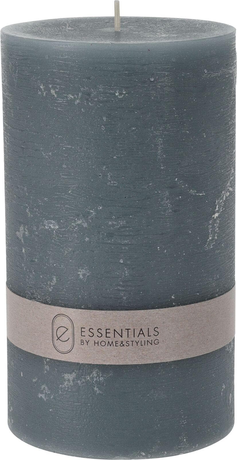 Kerze RUSTI Blau Dekoration
