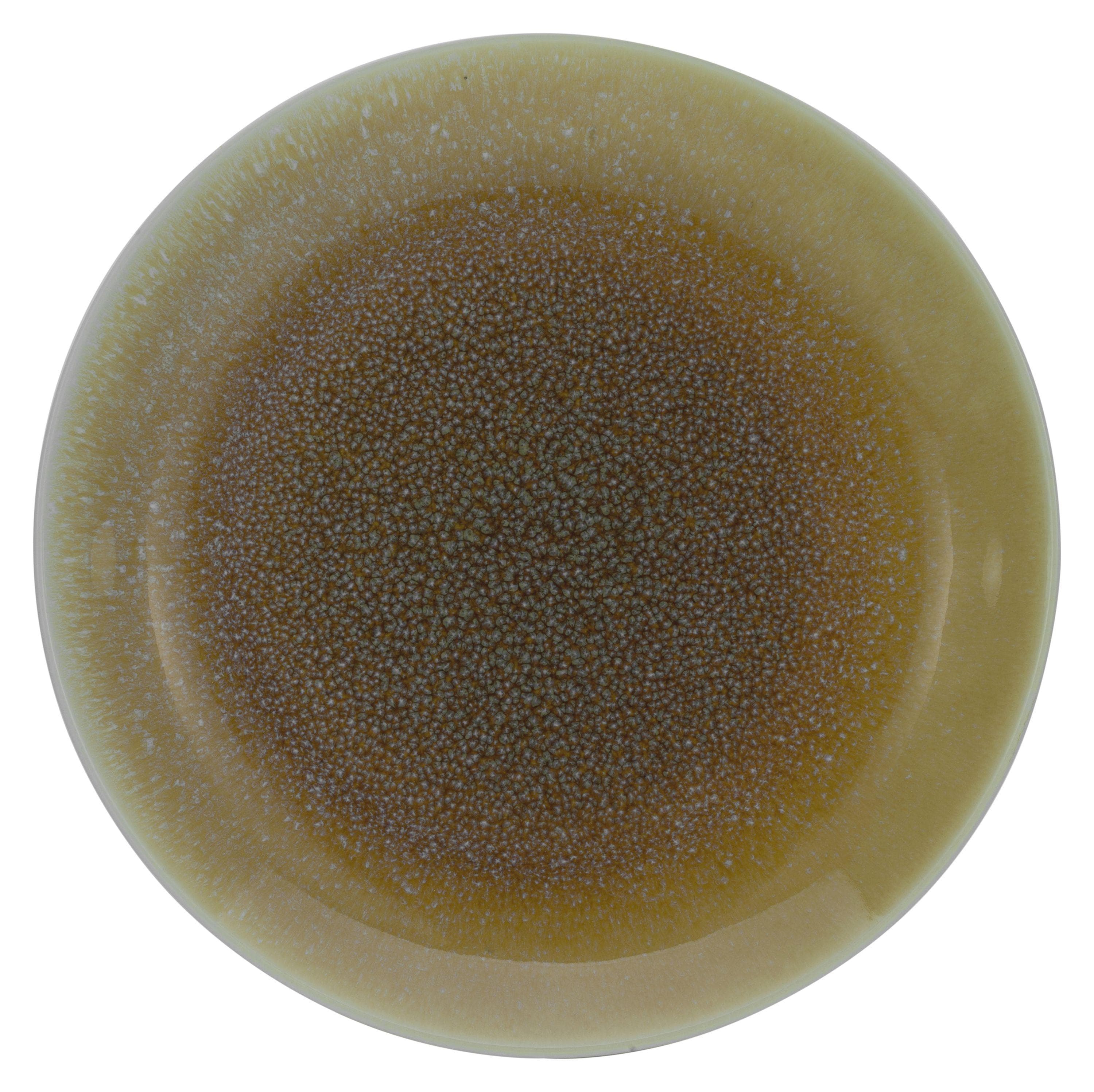 Speiseteller CALDERA Steinzeug Sandfarben