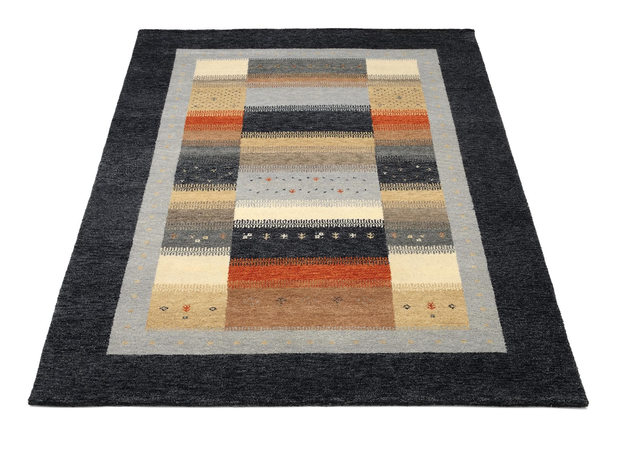 OCI DIE TEPPICHMARKE Wollteppich INTENSE SONA: Handgeknüpft, Schurwolle, Wohnzimmer