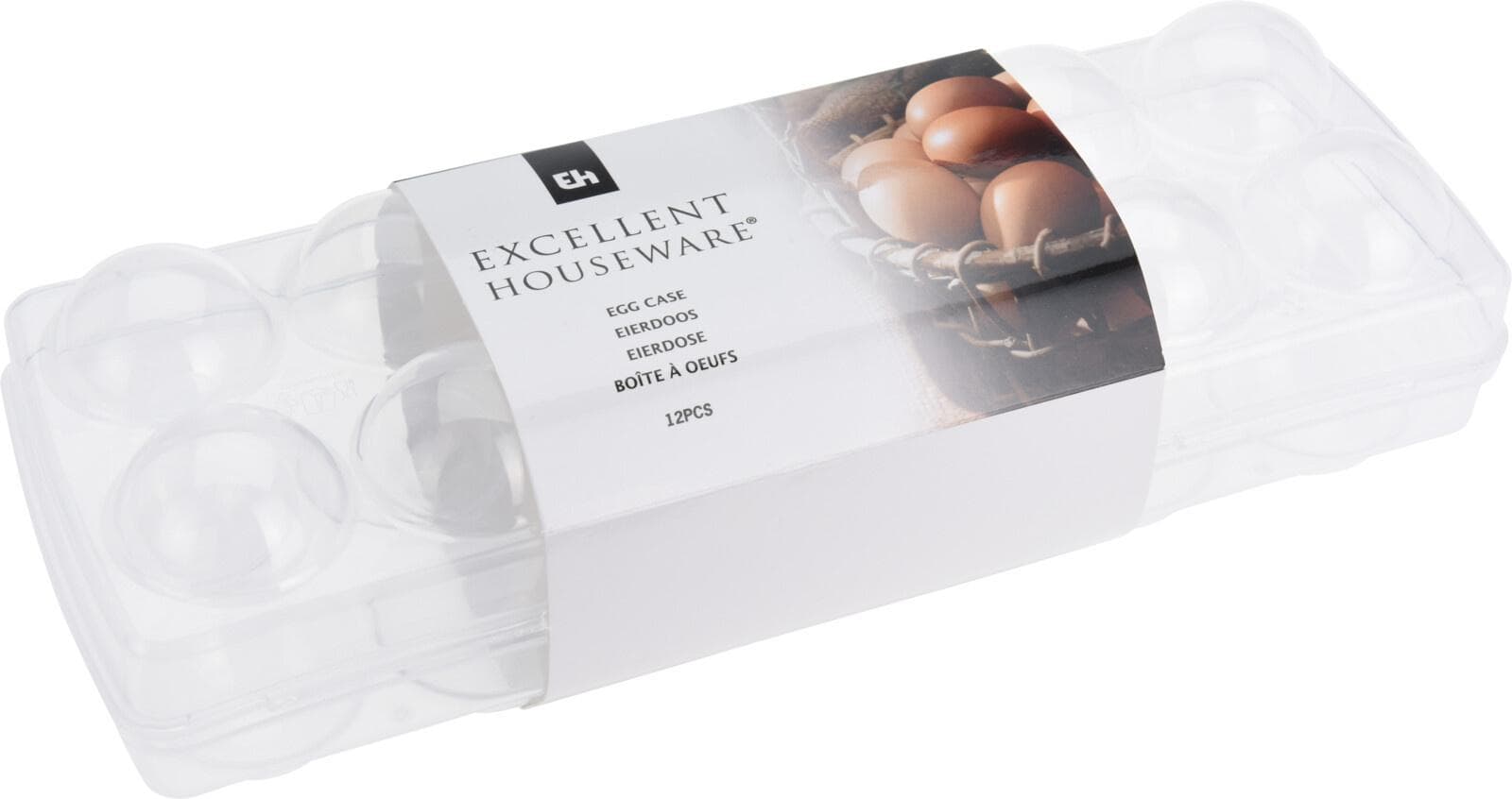 Vorratsdose Eier Polypolypropylen Transparent