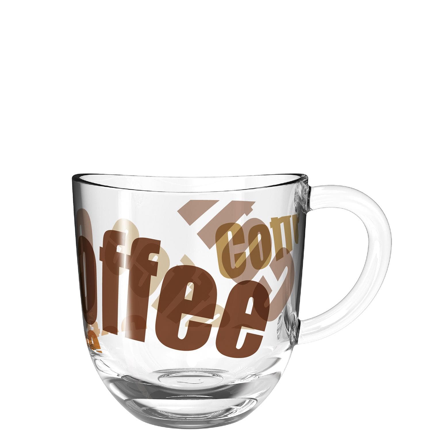 Tasse Leonardo Napoli Mehrfarbig Kalk-Soda-Glas