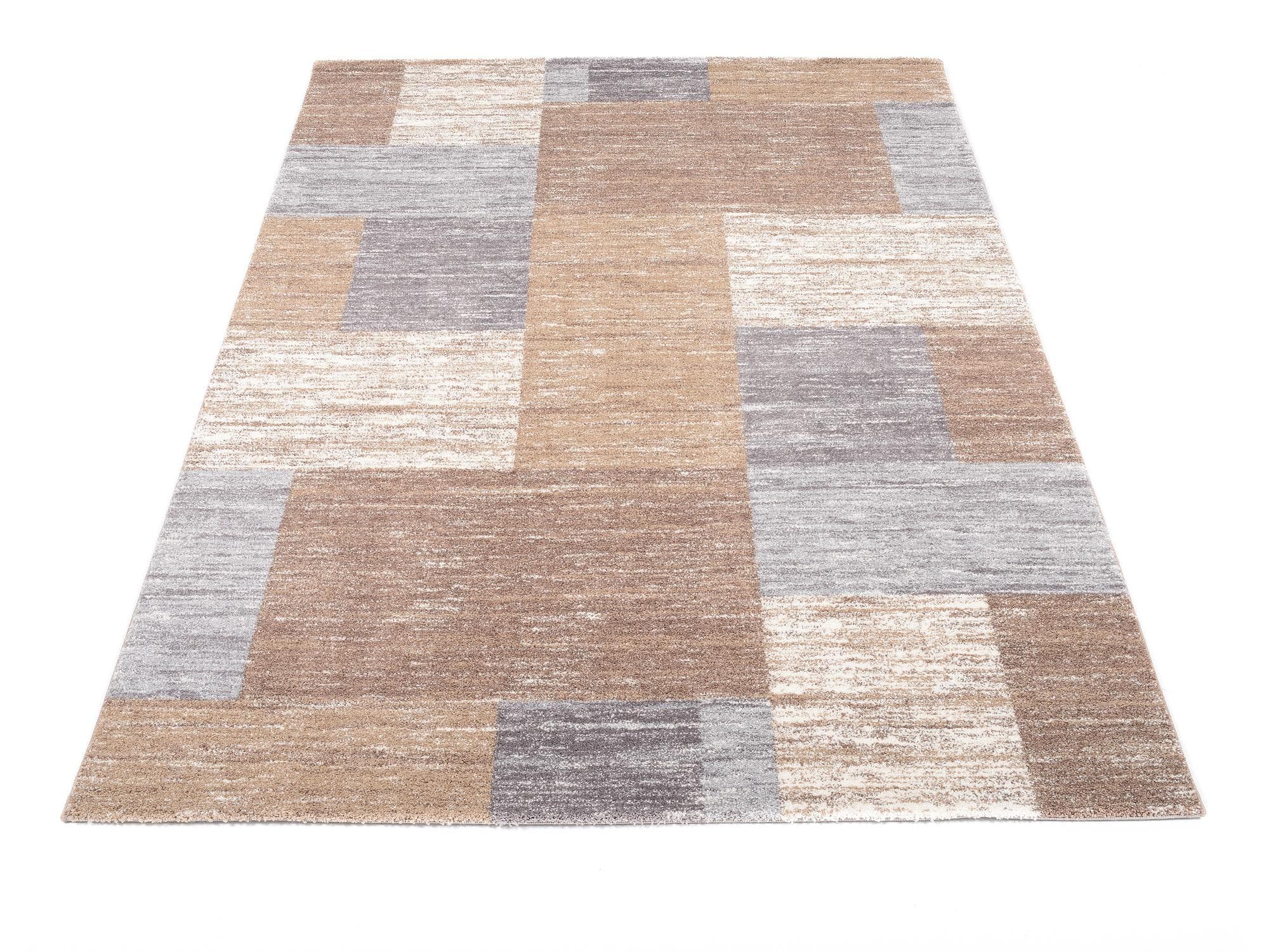 OCI DIE TEPPICHMARKE Sofi Grand Teppich: Weicher Polyester in Beige & Braun