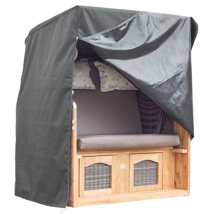 deVries Gartenmöbel-Schutzhülle Premium Albatros/Seemöwe - Atmungsaktiv & Reißverschluss