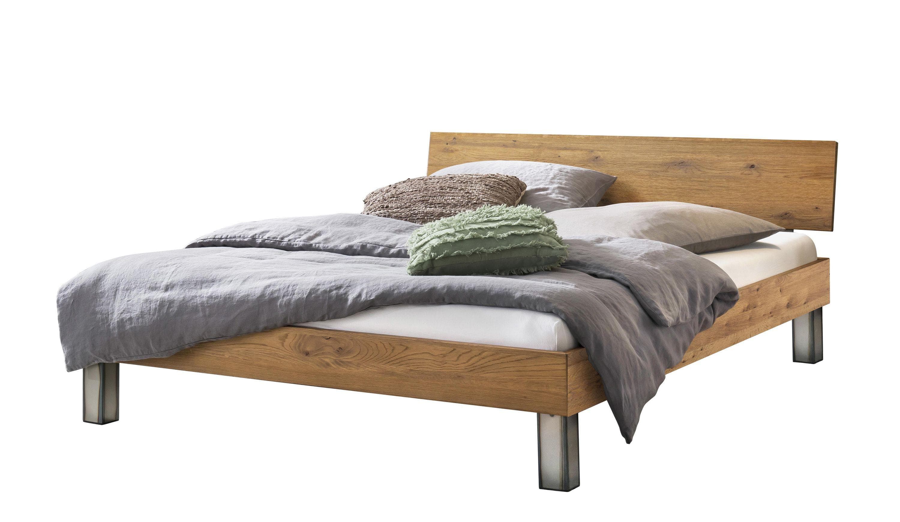 Holzbett HASENA LODI Wildeiche Massivholz