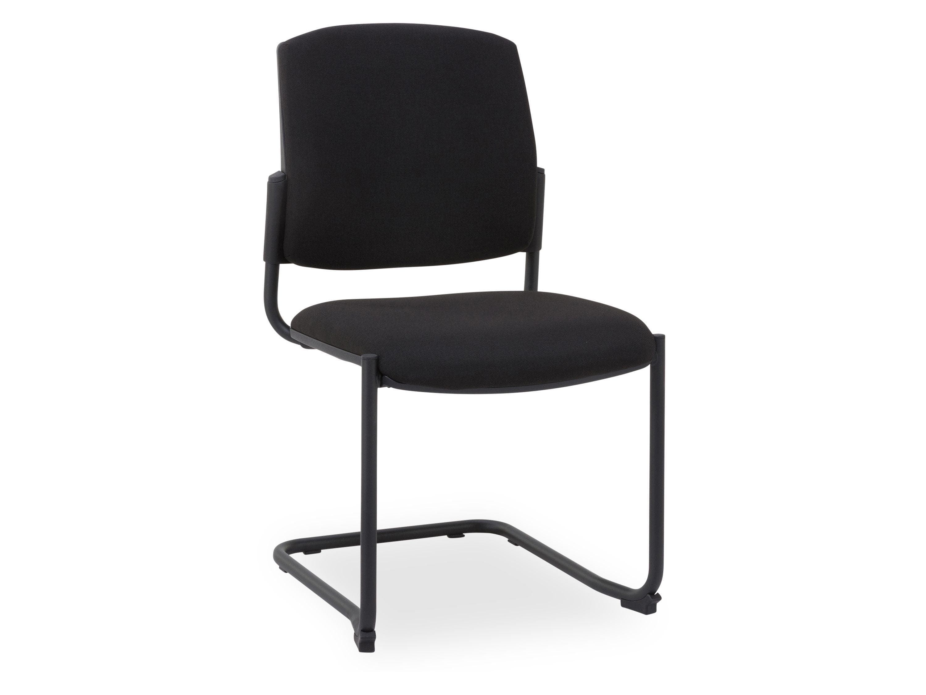 Topstar Besucherstuhl Schwarz Polypropylen Stahl