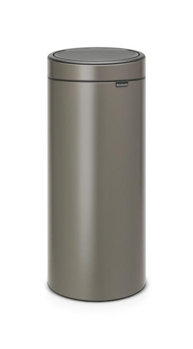 Brabantia Touch Bin 30L Mülleimer Silber Soft-Touch-Öffnungssystem