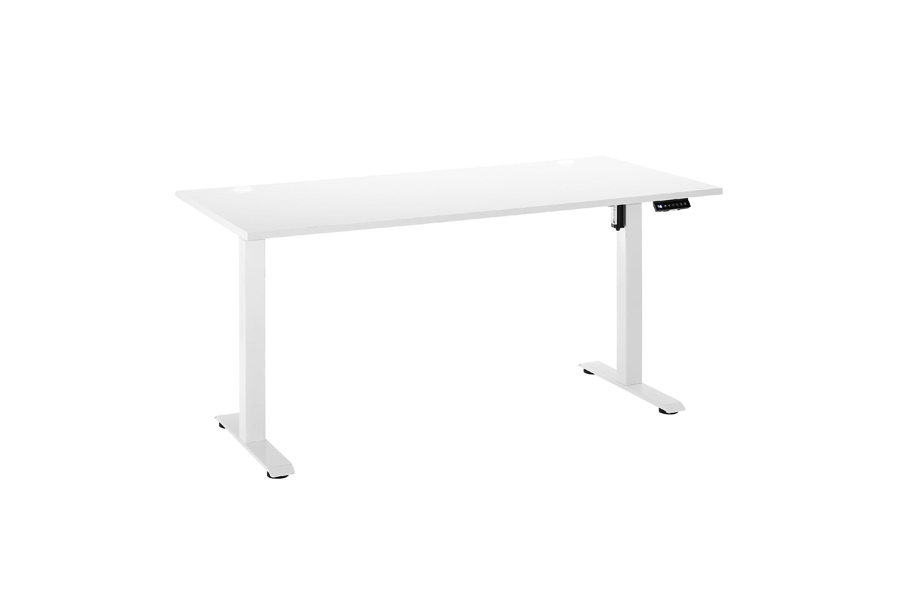 Höhenverstellbarer Schreibtisch mit Memory-Funktion und Kabelmanagement