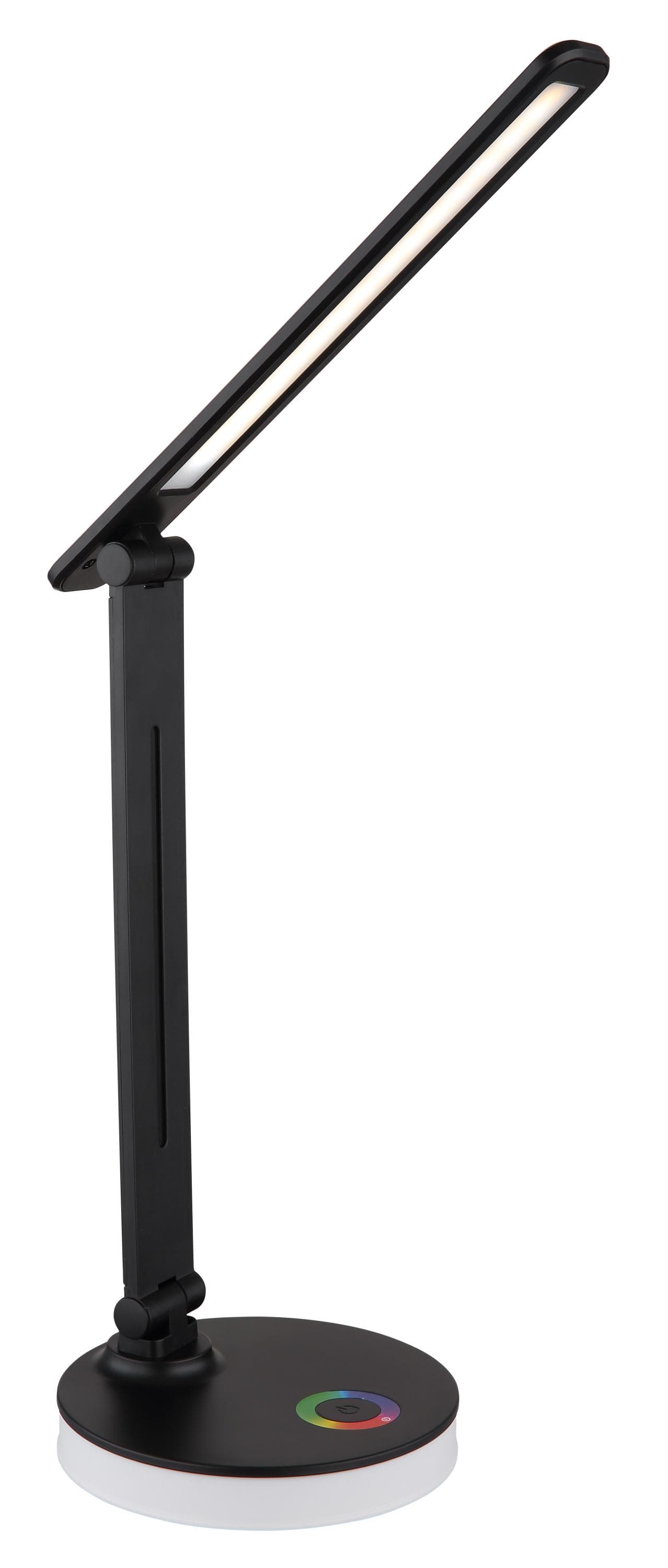 GLOBO LIGHTING Schreibtischlampe Tischleuchte mit Touchdimmer und RGB-Farben