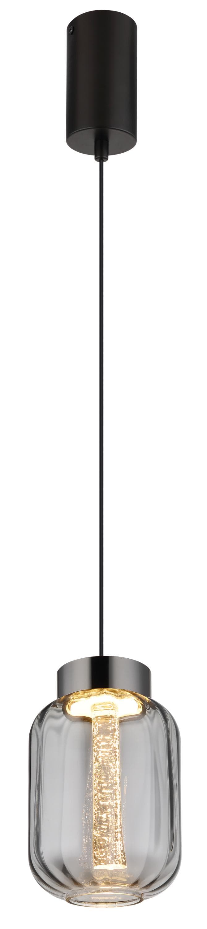 GLOBO LIGHTING LED Pendelleuchte Schwarz S0AD60ZT