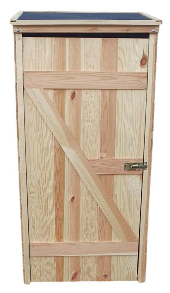 Promadino Geräteschrank Speyer: Robustes Kiefernholz für Gartenordnung