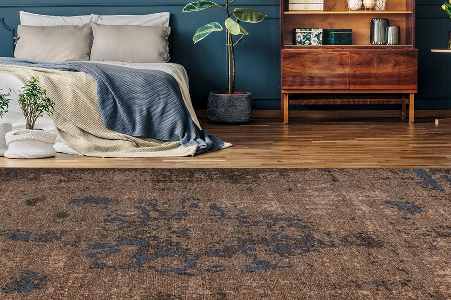 Padiro Teppich Charme 625 Rechteckig Bunt