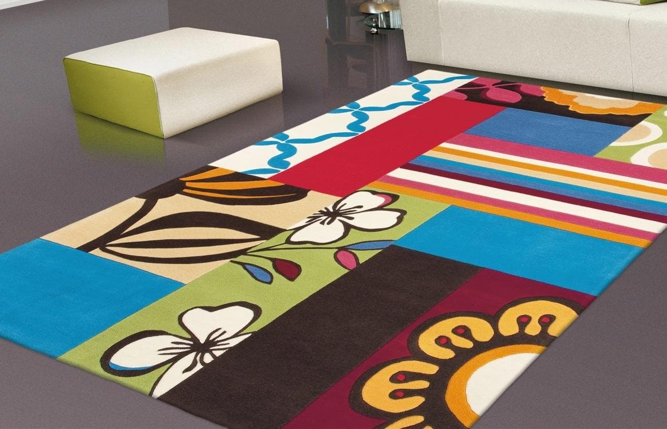 Arte Espina Teppich Joy 4093 Bunt Modernes Muster