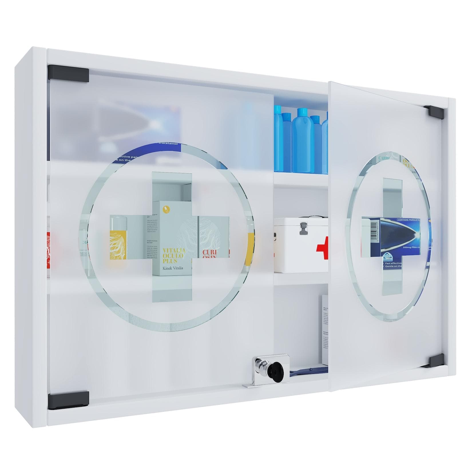 Arzneischrank Wandregal - Praktische Aufbewahrung für Medikamente