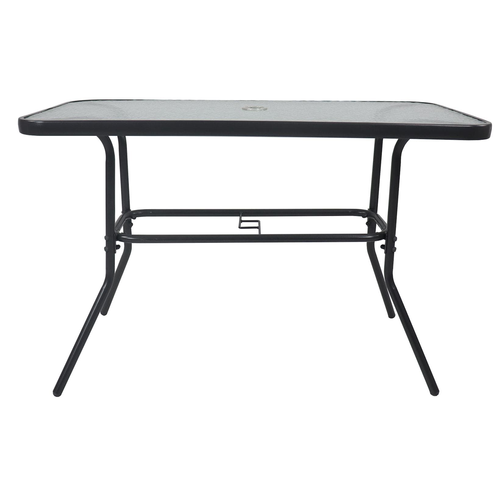 VCM Gartentisch Glas Balkontisch