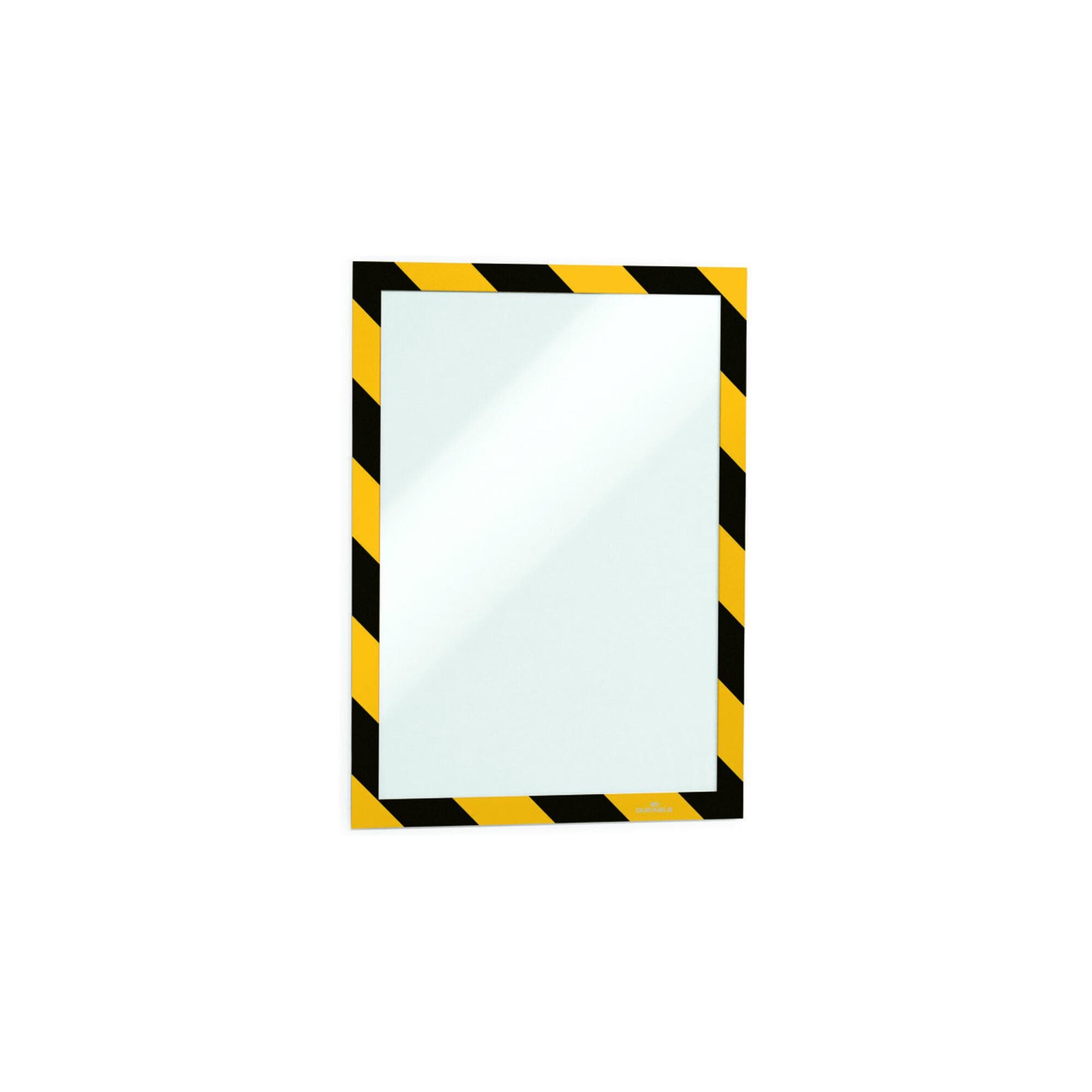 Durable Magnetrahmen DURAFRAME SECURITY A4 Gelb/Schwarz