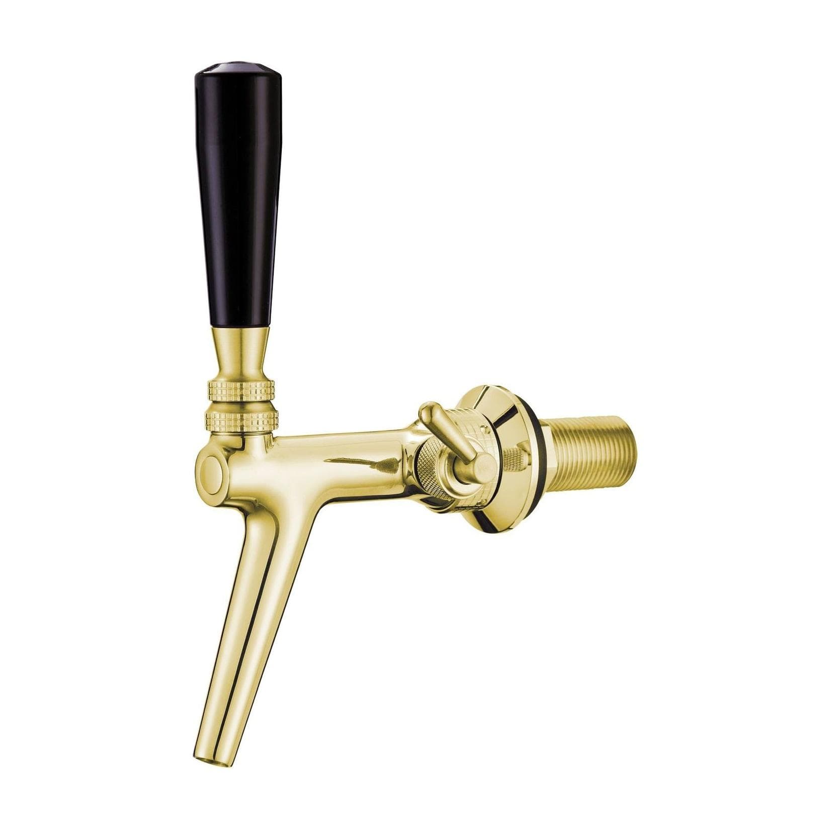 ich-zapfe Kompensatorhahn Chromnickelstahl Edelstahl Goldfarben