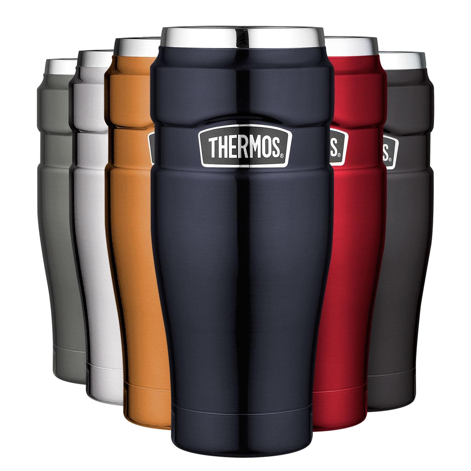 THERMOS® Isolierbecher TC Stainless King Silber 0,47 l