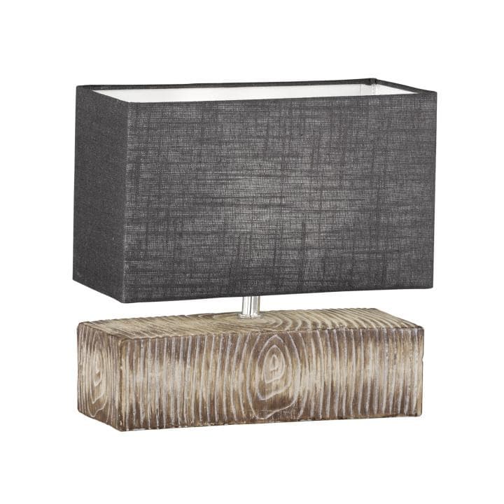 FISCHER & HONSEL Hauke Keramik-Tischleuchte mit Ein-/Ausschalter