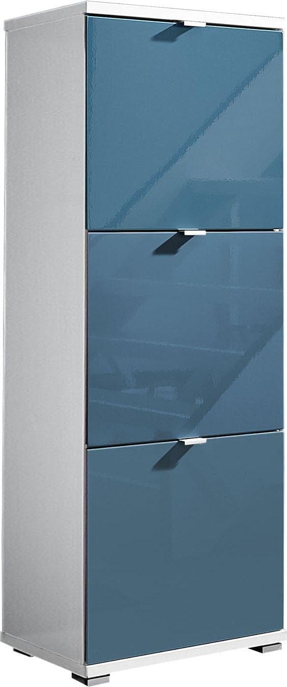 Germania Schuhschrank COLORADO 8483 Petrol Weiß