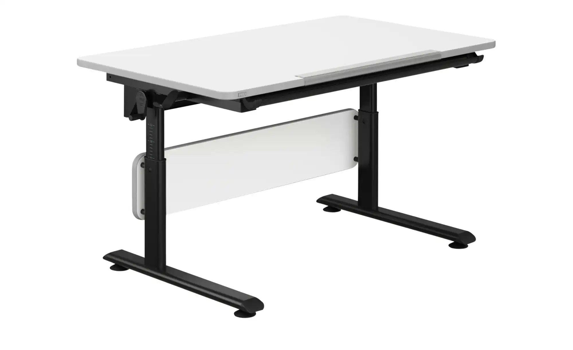 PAIDI Schülerschreibtisch Diego Weiß Höhenverstellbar