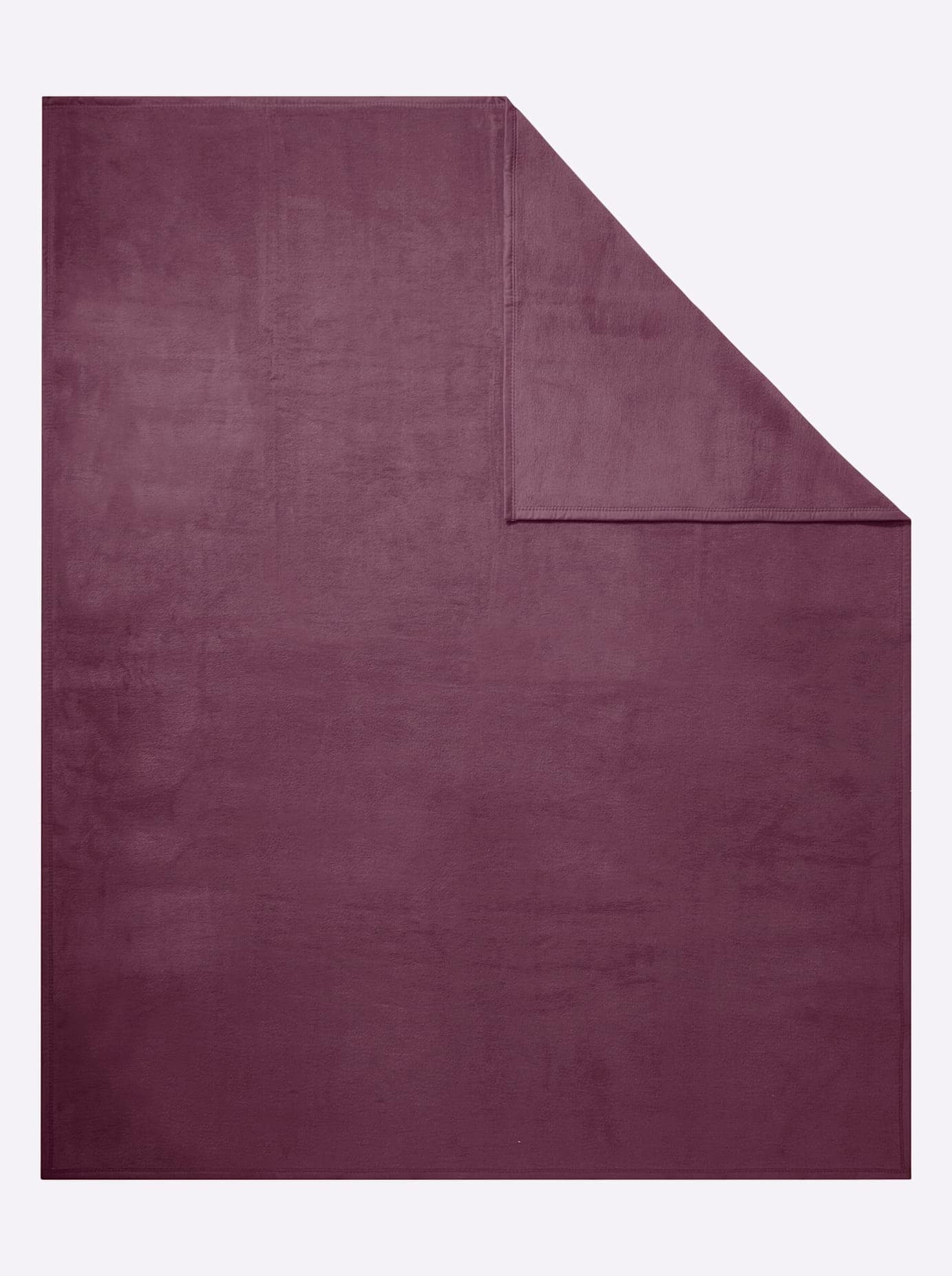 Wohndecke IBENA Gr. 3 Feige 100x150cm 58% Baumwolle