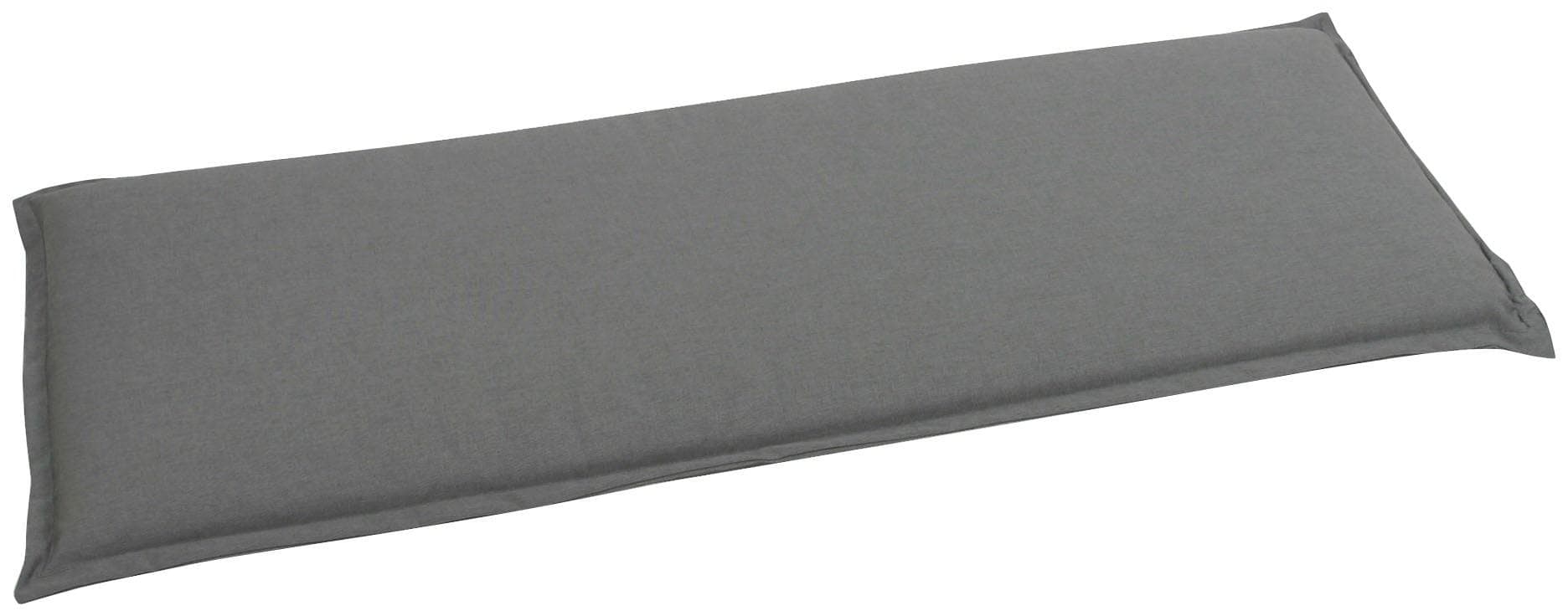 GO-DE Bankauflage Anthrazit 115x45cm Baumwolle Polyester