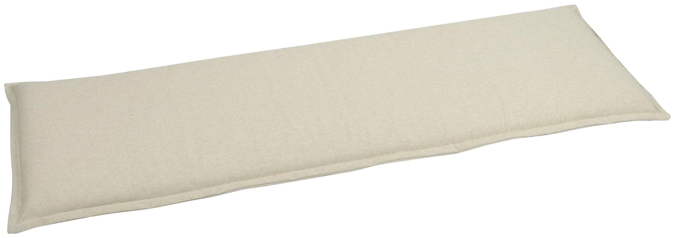 GO-DE Bankauflage Beige Sand Gartenpolster 148cm
