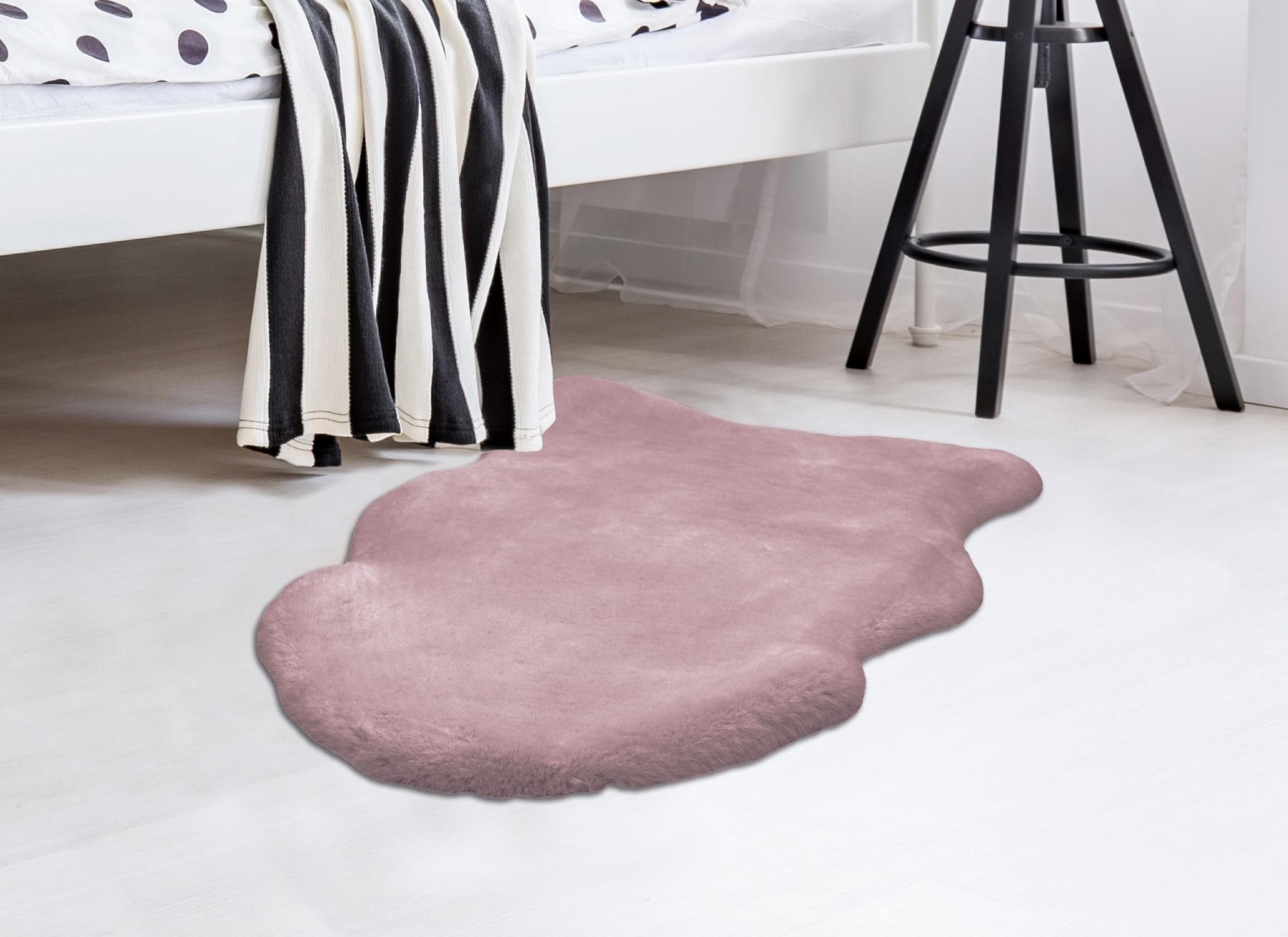 Arte Espina Rabbit 200 Fellteppich Lila Hochflor
