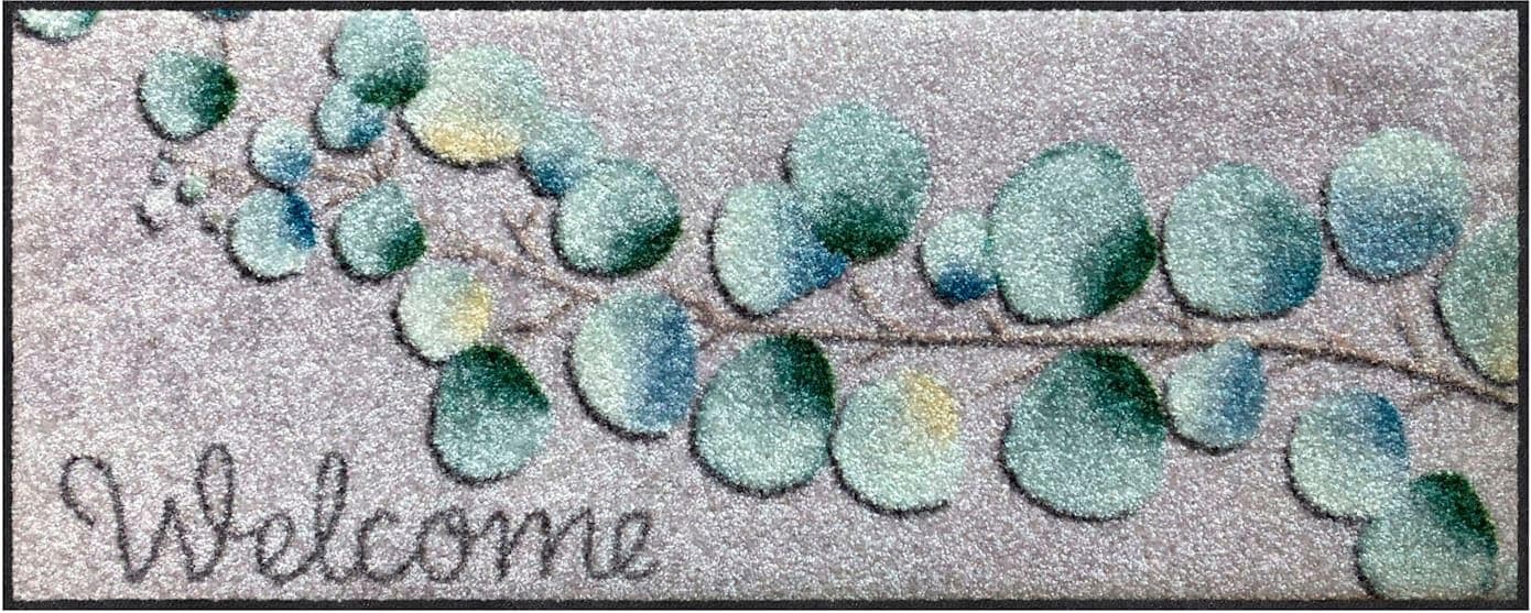 Moderne Fußmatte aus Polyamid und Gummi