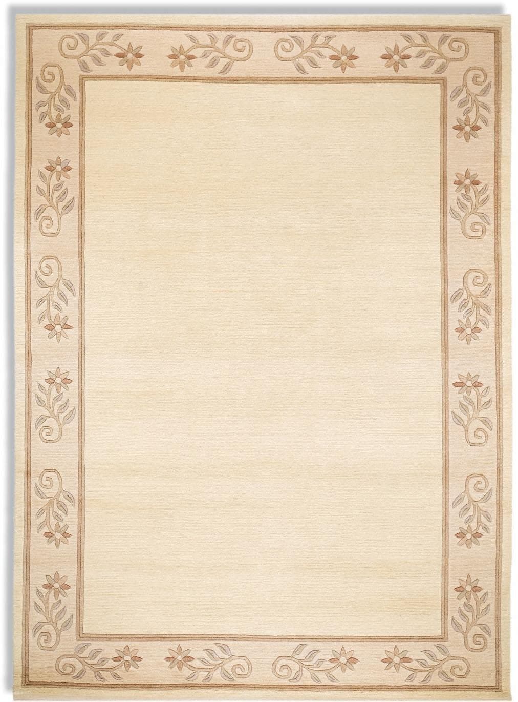OCI Wollteppich Excellent Vario55 Beige Handgeknüpft