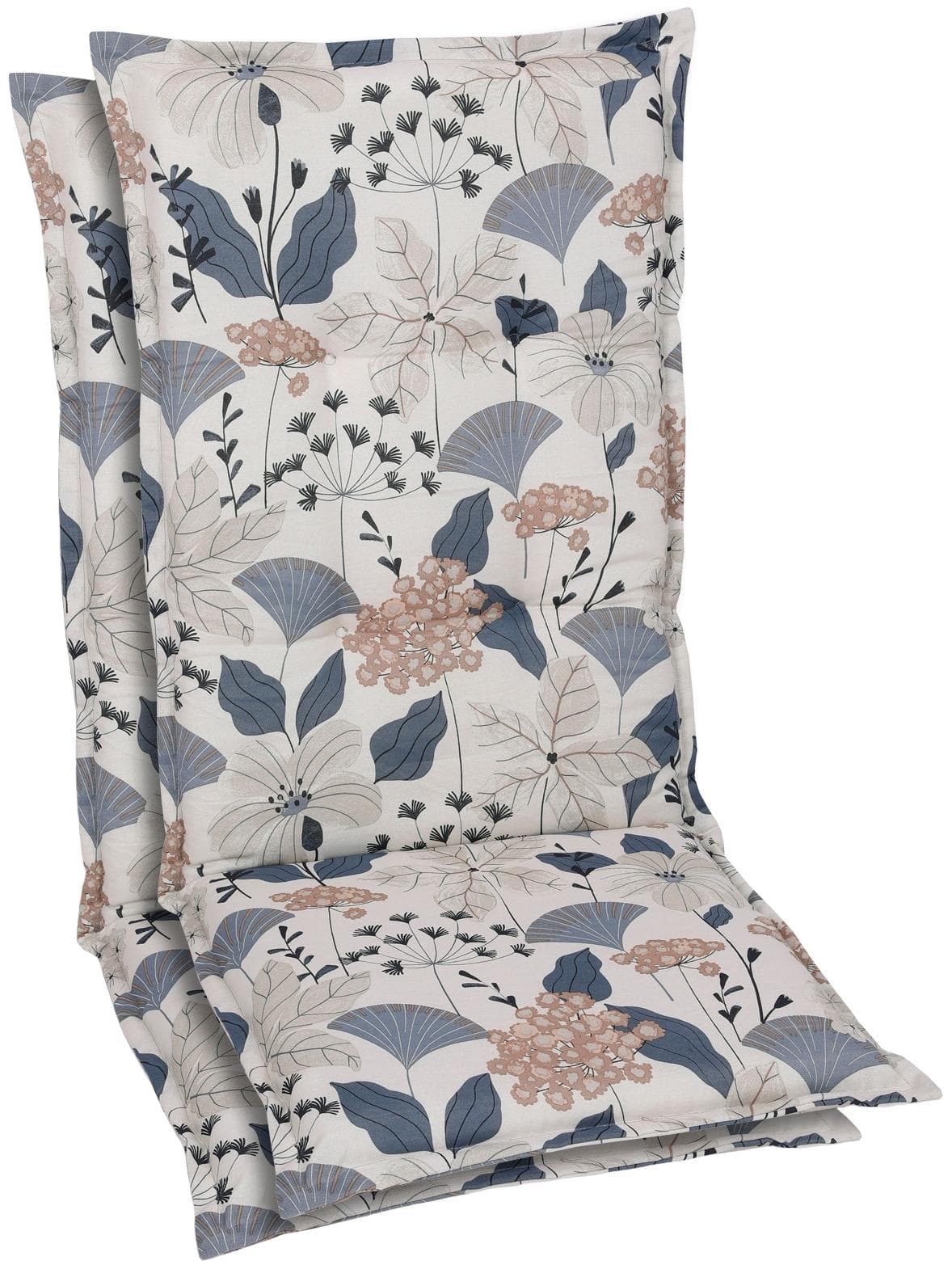 GO-DE Hochlehnerauflage für Gartenstühle - Komfortable Polsterauflage