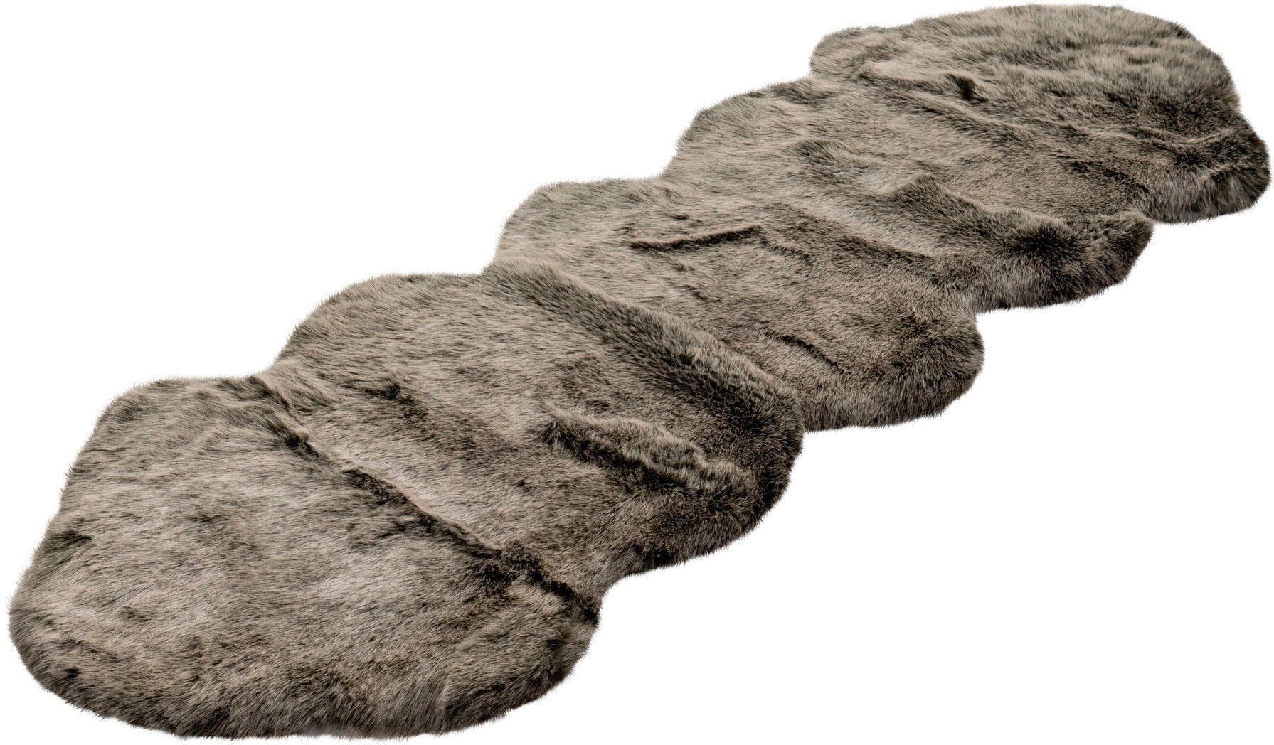 CALO-DELUXE Hochflor-Läufer Emica-1000 Grün 60x180cm