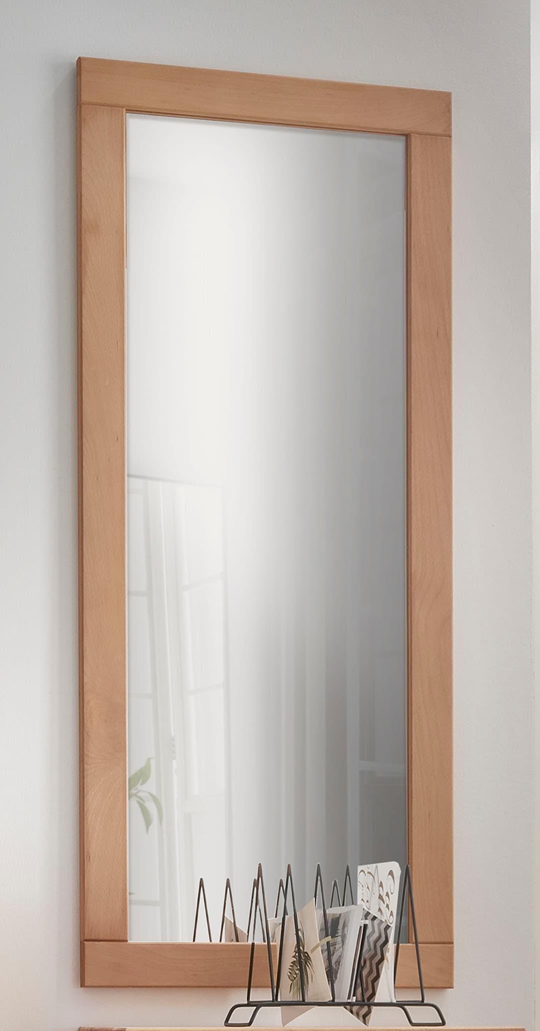 HOME AFFAIRE Wandspiegel Dura Massivholz Wildeiche Braun