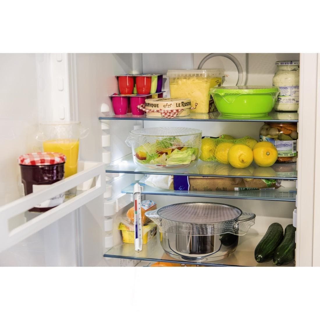 XAVAX Kühlschrankthermometer Weiß Temperaturmessgerät