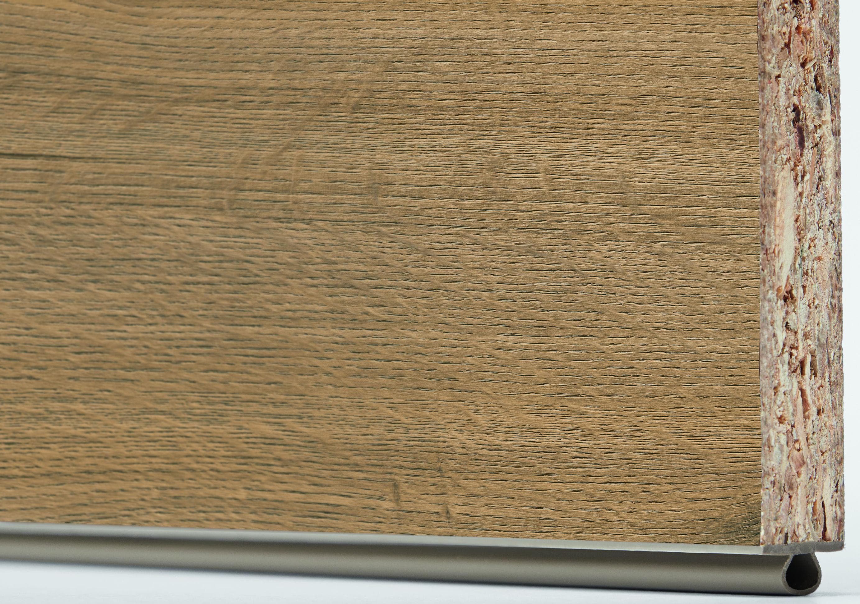 Express Küchen Sockelblende Trea Eiche Astig Braun 210cm