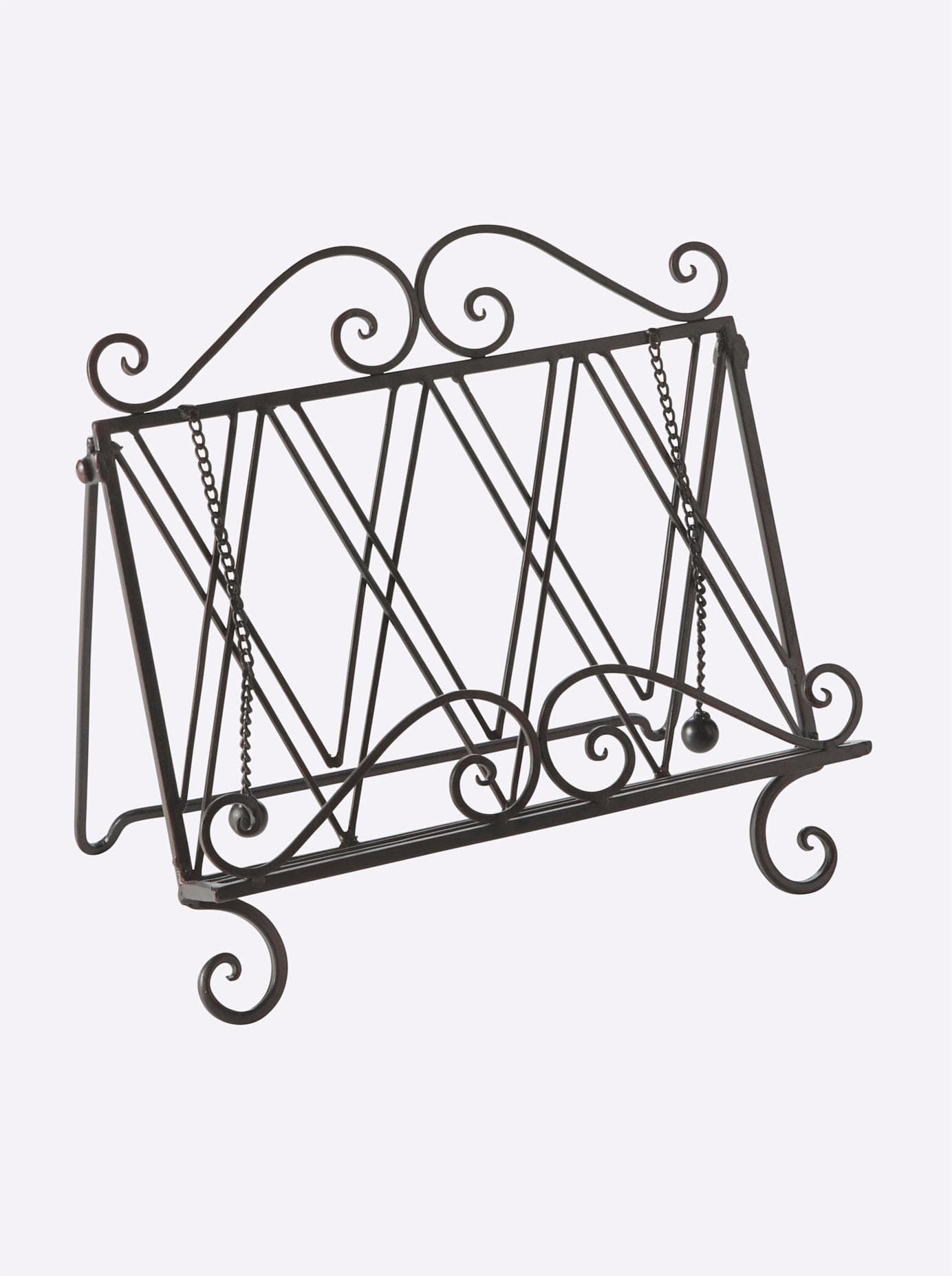 Buchstütze HEINE HOME Schwarz Metall