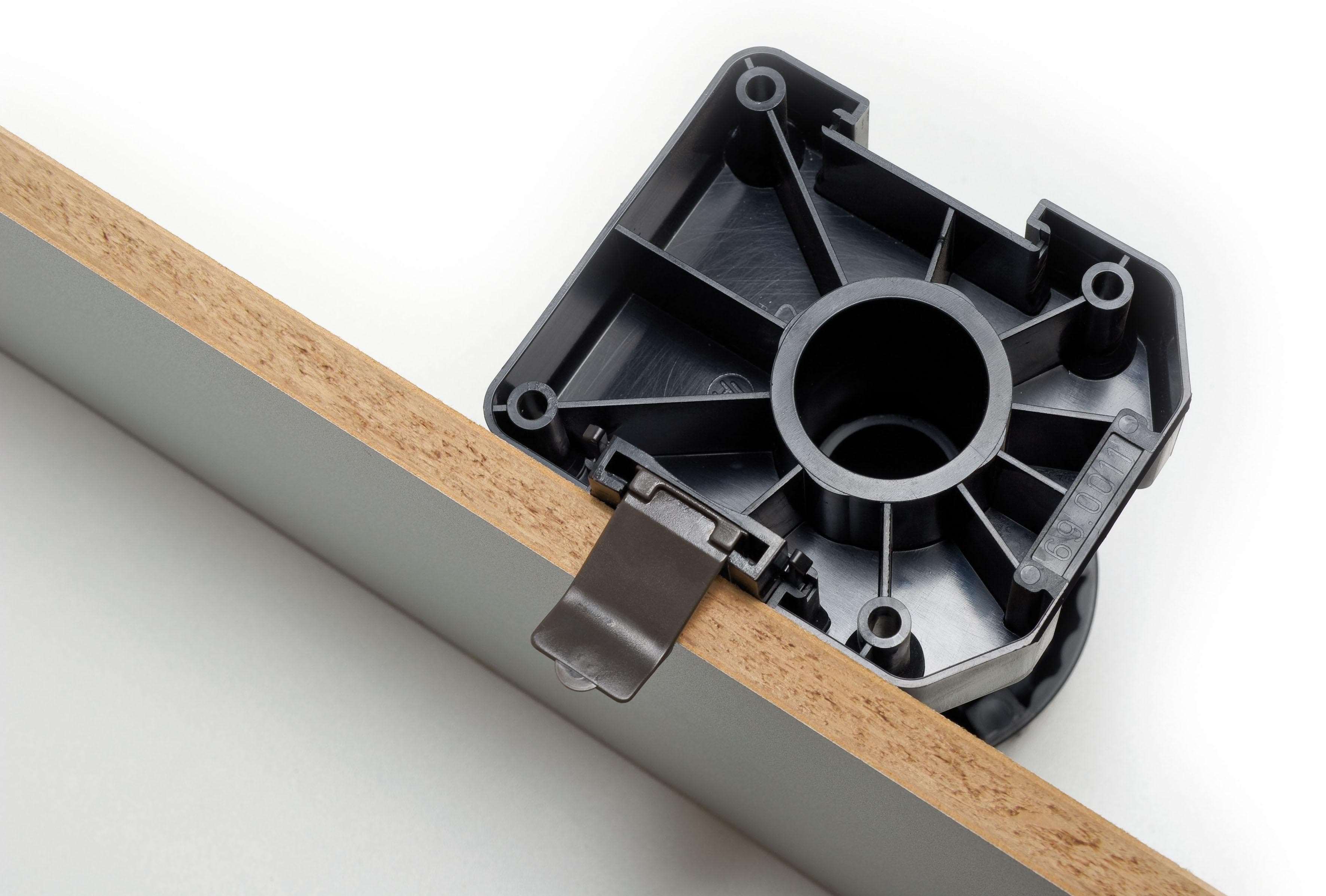 Express Küchen Sockelblende ARTA Anthrazit Holzwerkstoff Matt