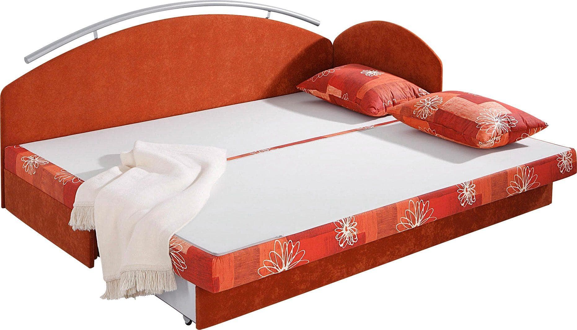 Maintal Dekokissen 3er Set Orange Baumwolle Polyester