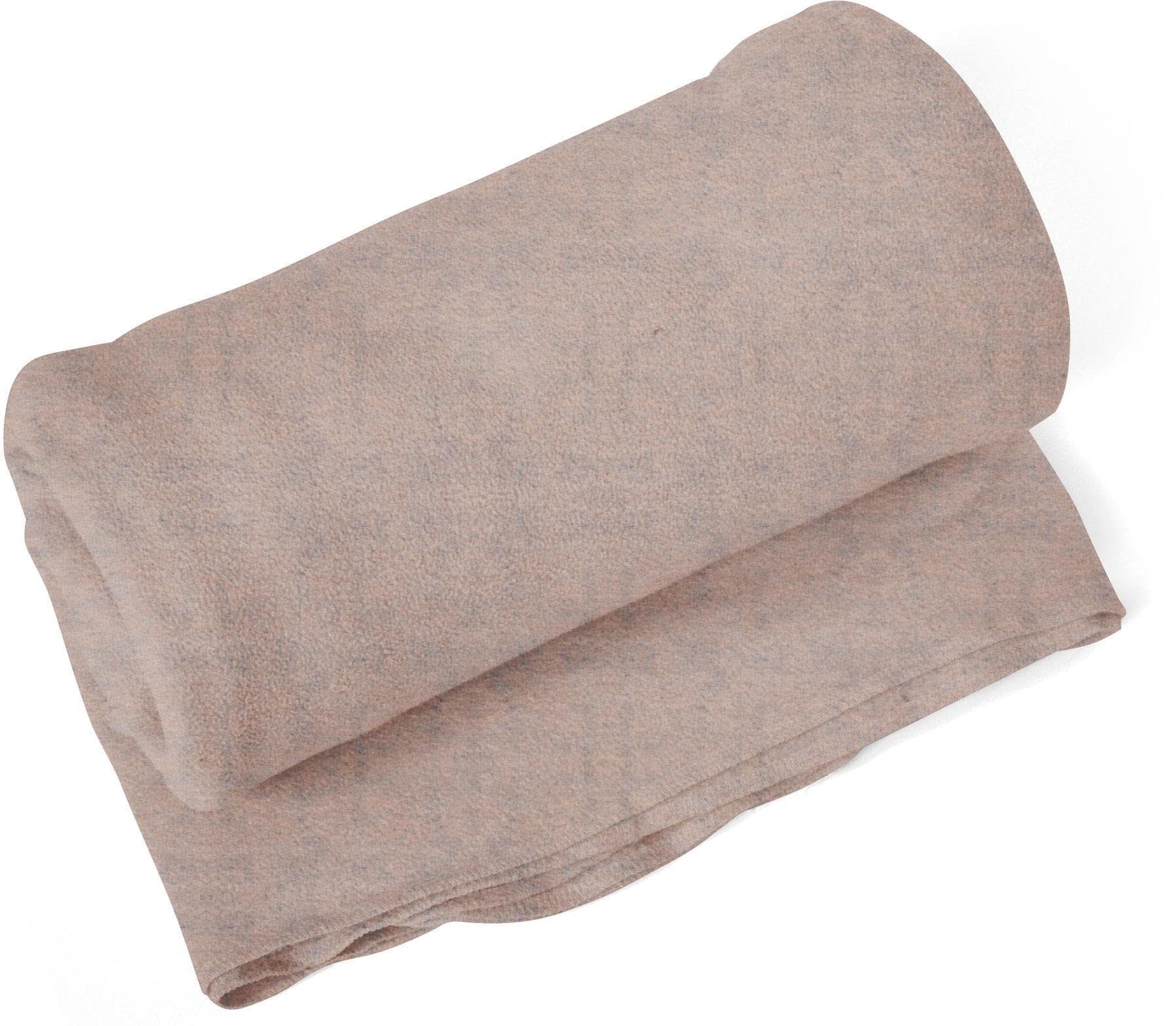 SETEX Wohndecke Melange Blau Beige Baumwolle Polyester