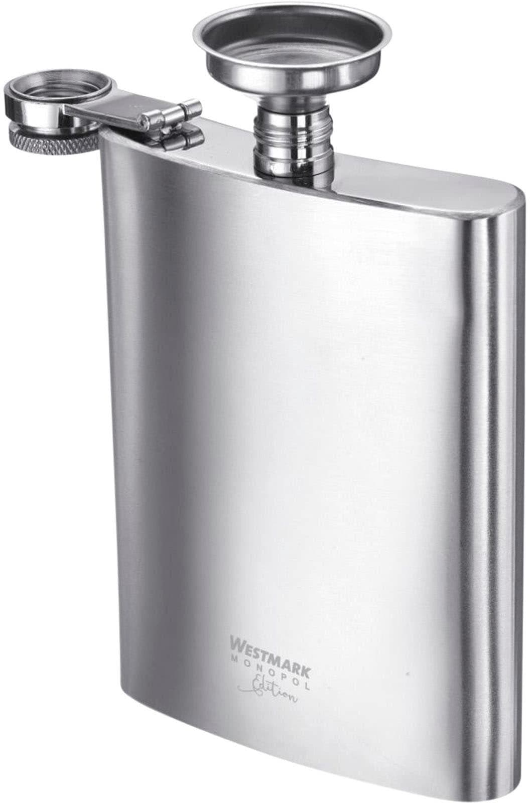 Westmark Flachmann Delano, 236 ml, Edelstahl, Silber