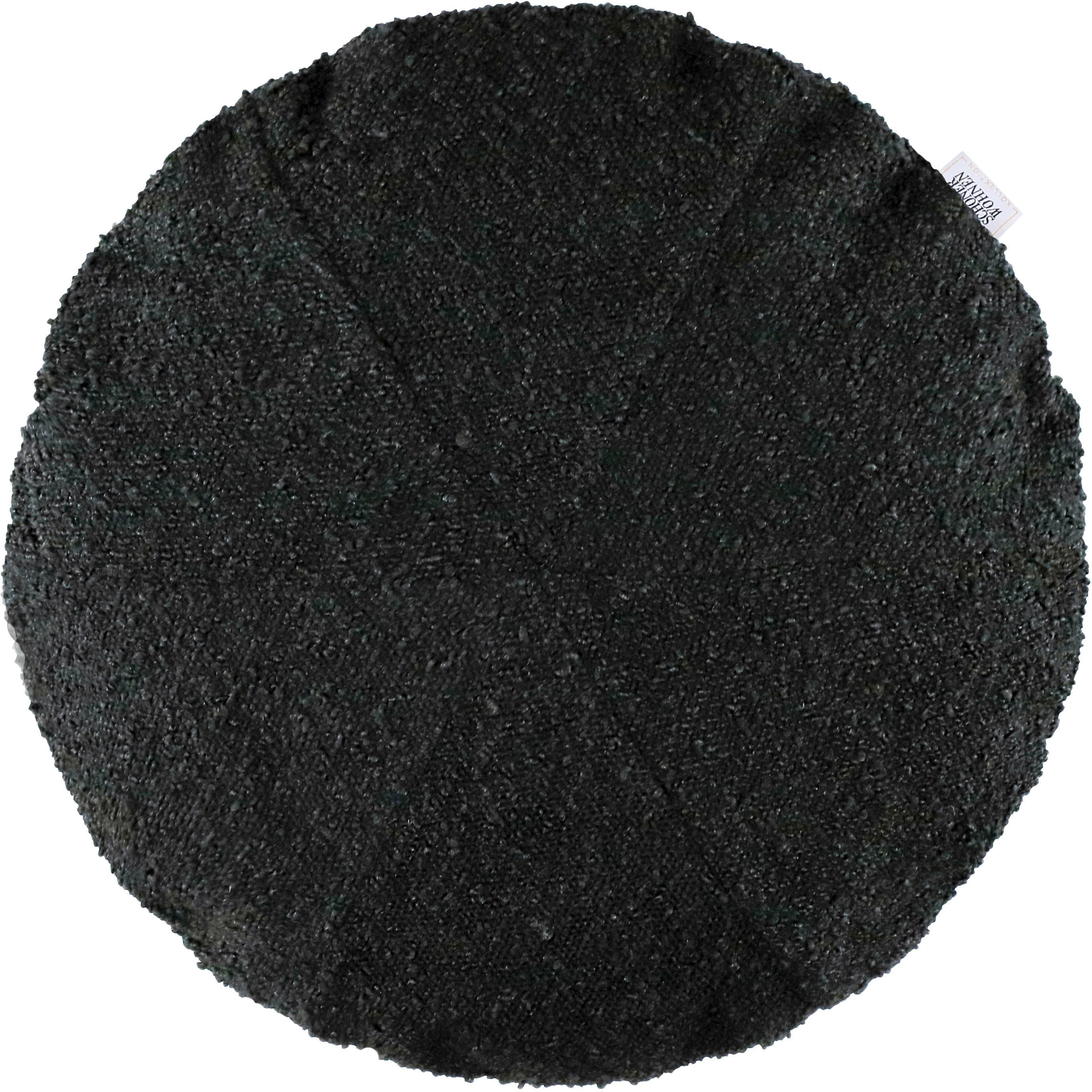Schöner Wohnen Dekokissen Bay Grau Rund 45cm Bouclè