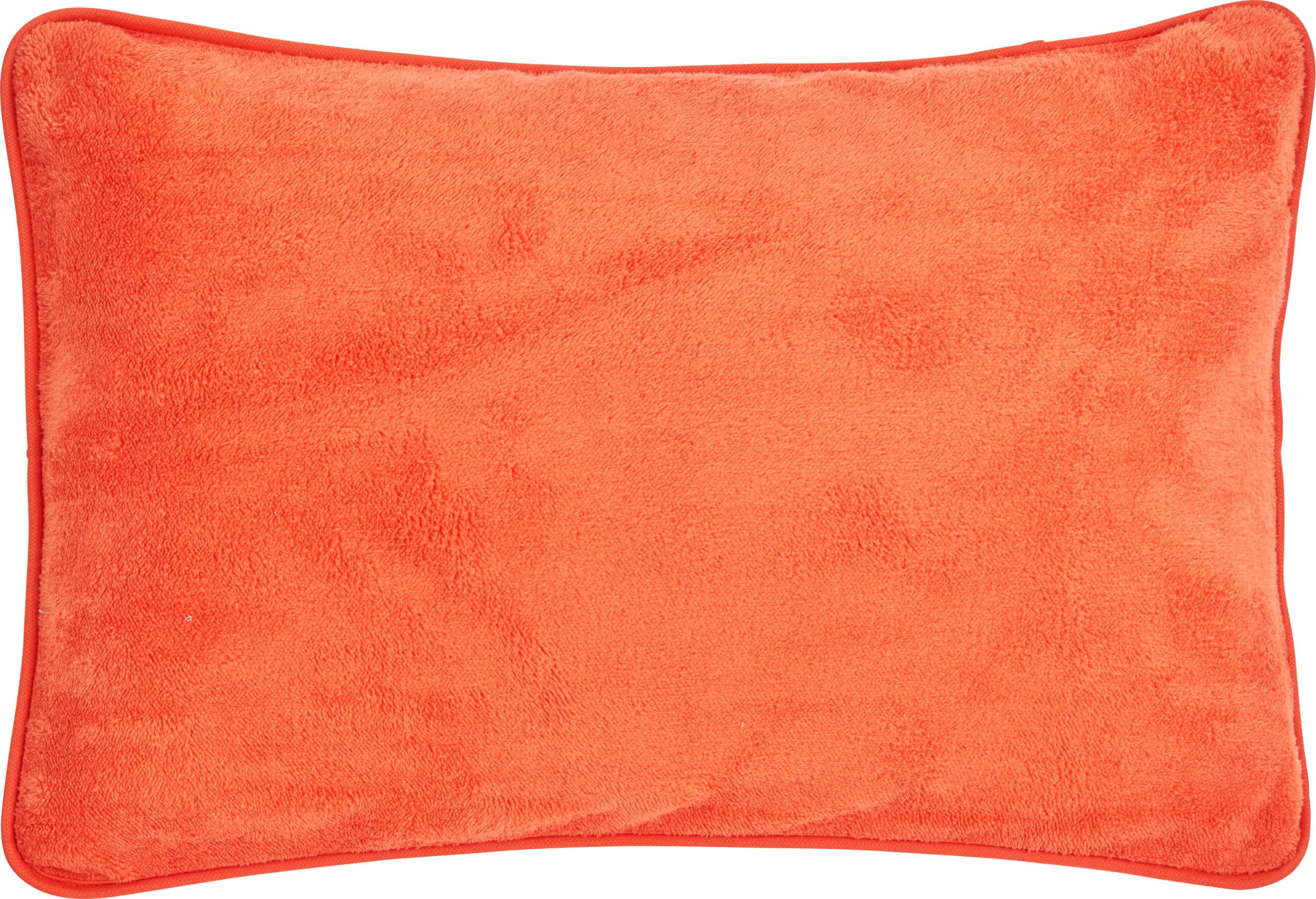 DONE. Softie Dekokissenhülle Coral Orange Polyester
