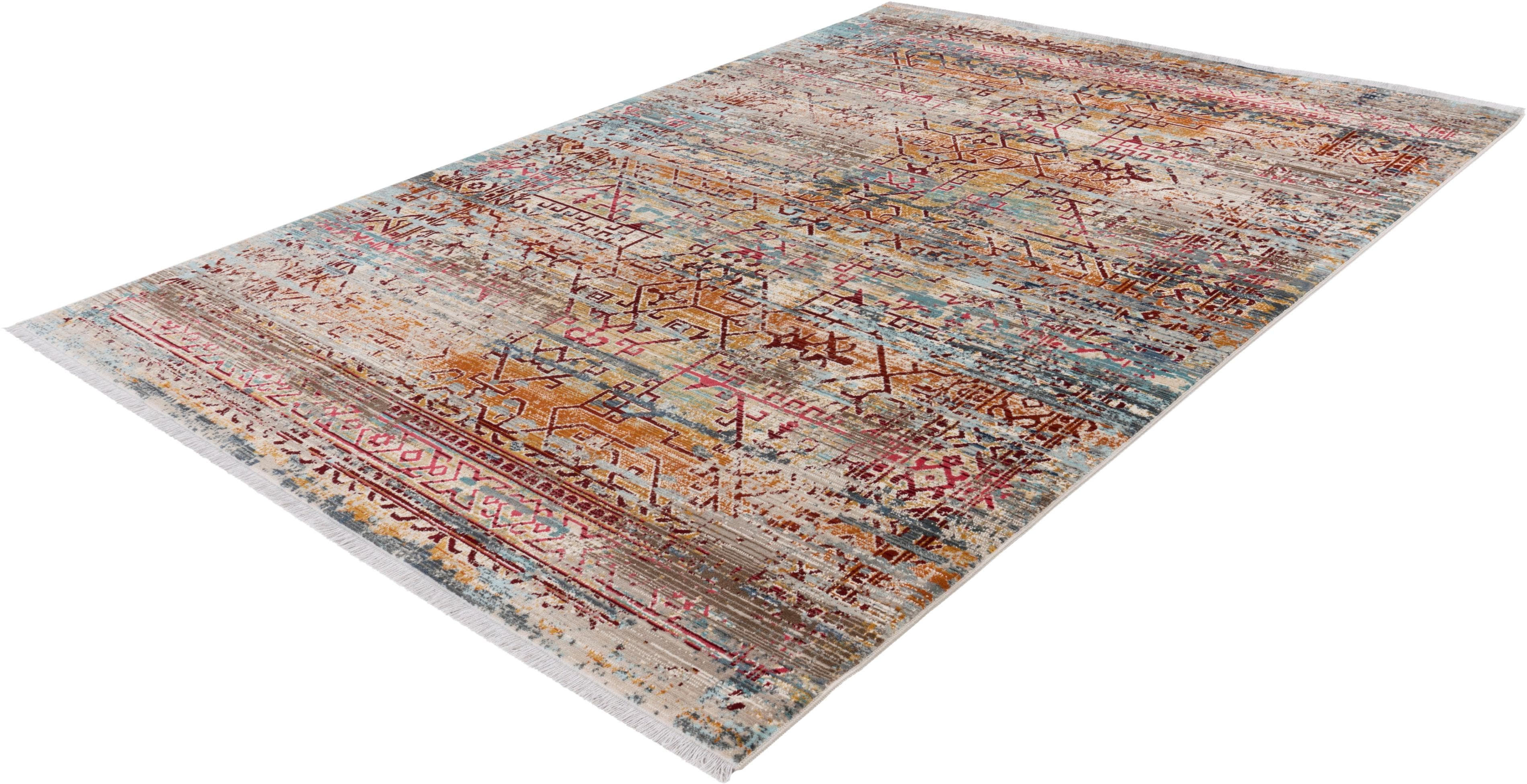 OBSESSION Teppich My Inca 356 Bunt Modernes Design Kurzflor