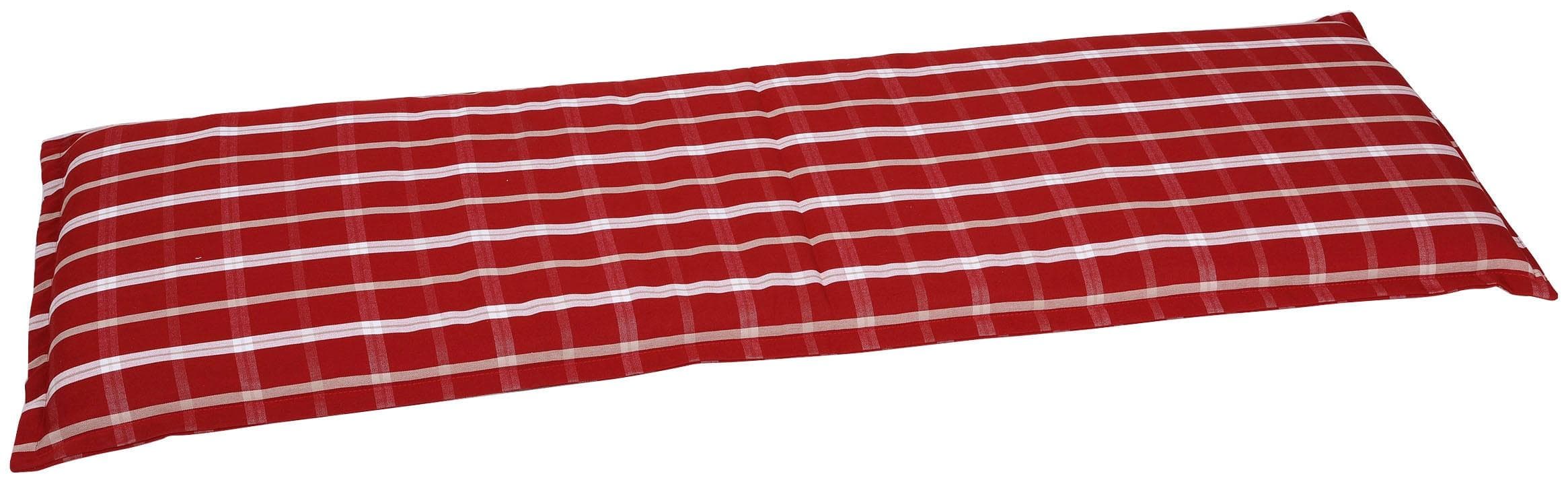 GO-DE Bankauflage Rot 100% Polyacryl Polsterauflage