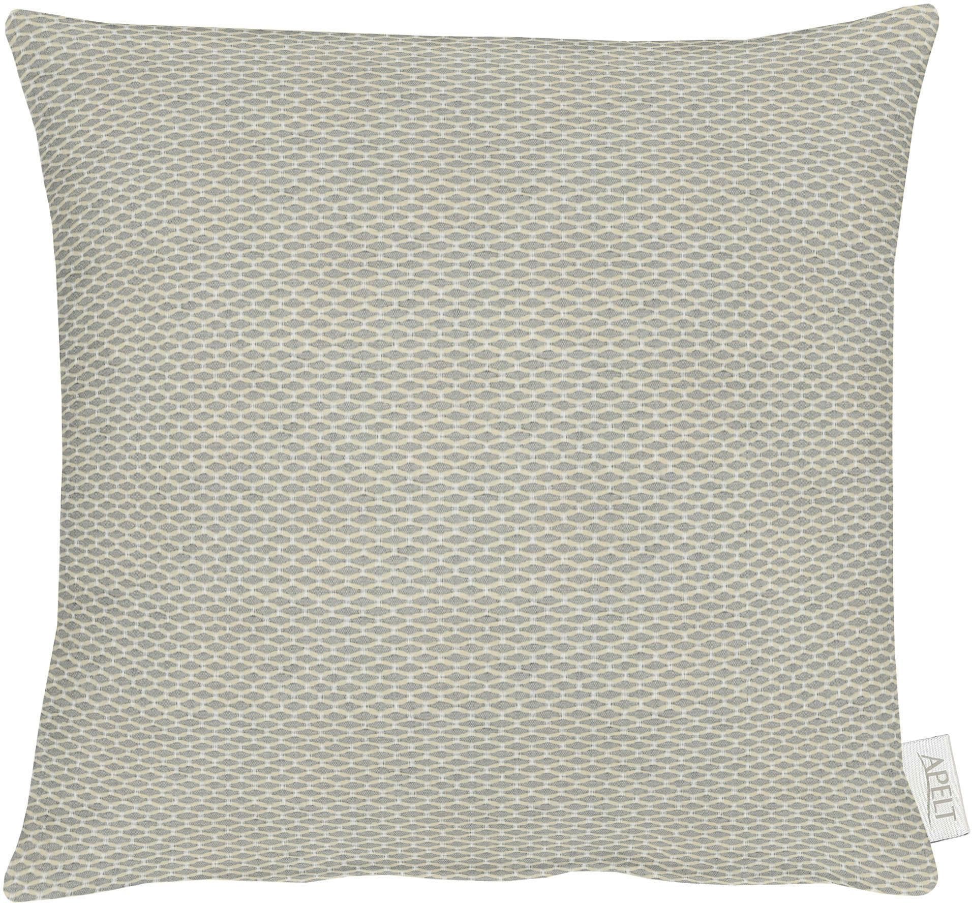 APELT Dekokissen 40x40 cm Beige Kissenhülle Polyester