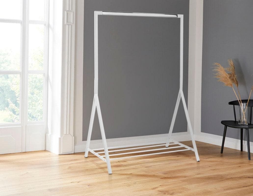 Metall Garderobenständer mit Ablagefläche