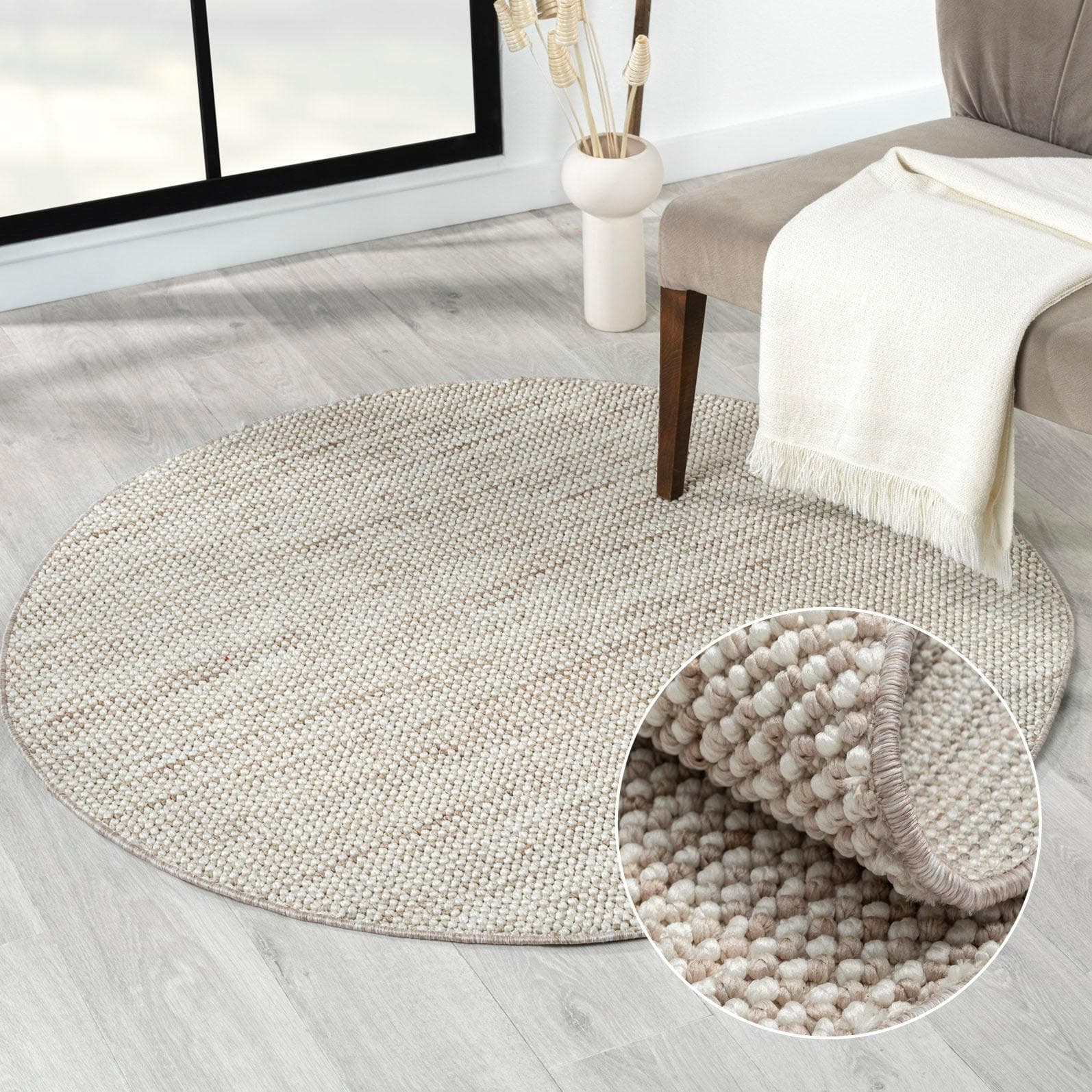 Teppich Ava Beige Sisal-Optik MyFlair