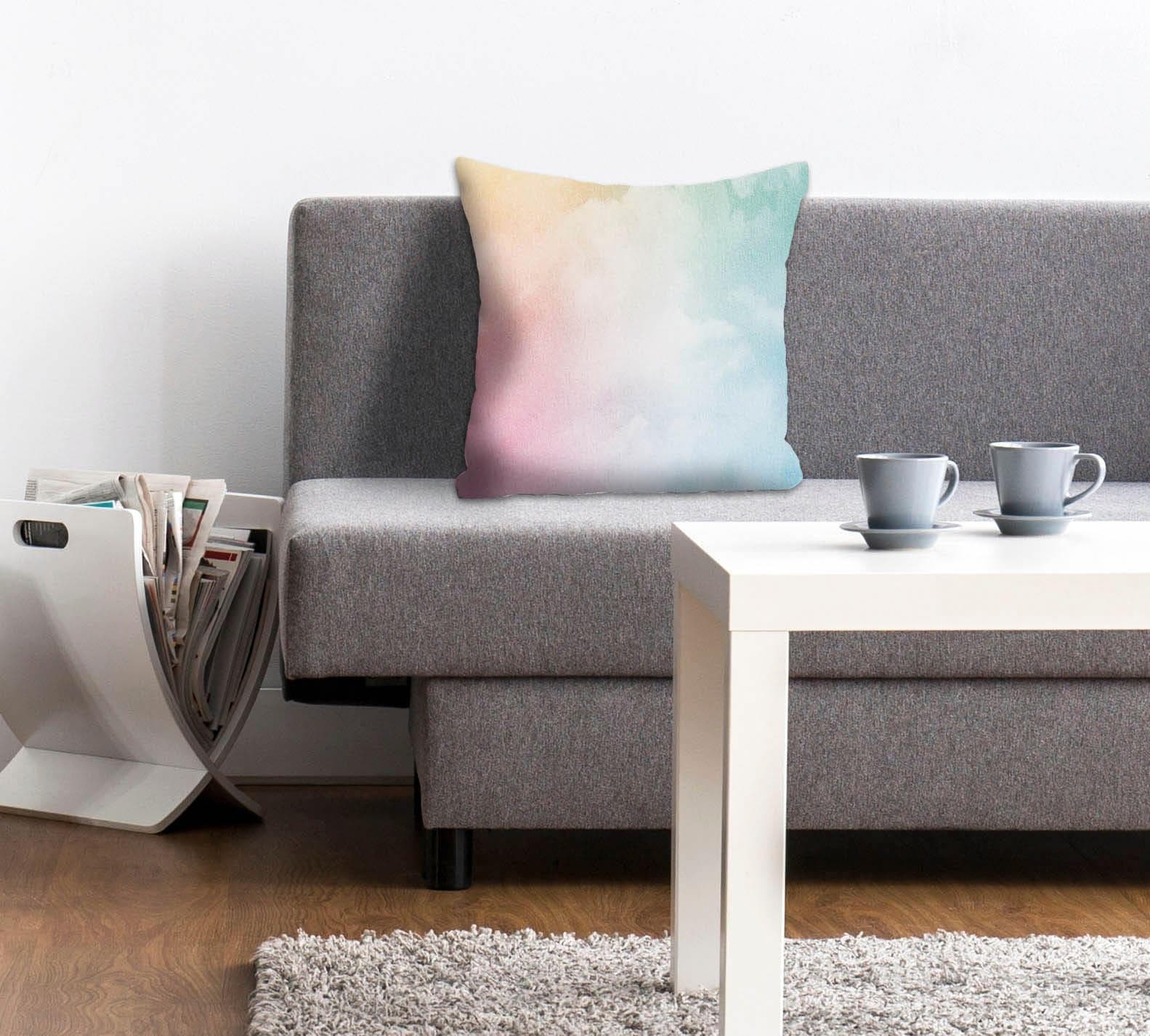 QUEENCE Dekokissenhülle Marvin Bunt Bedruckt