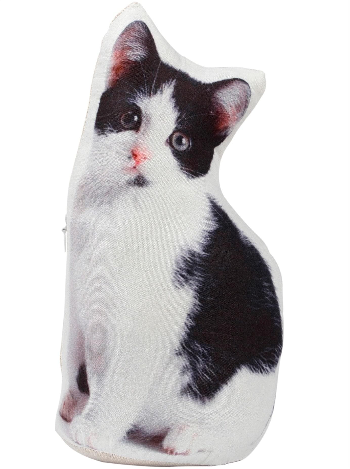 Türstopper Kätzchen-Dessin Schwarz-Weiß